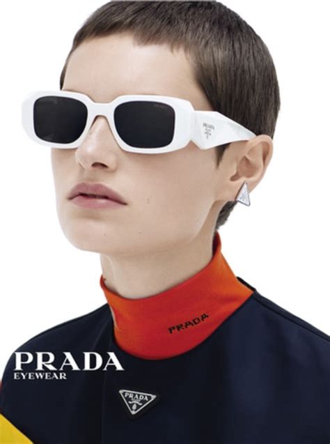 lentes prada blancos mujer